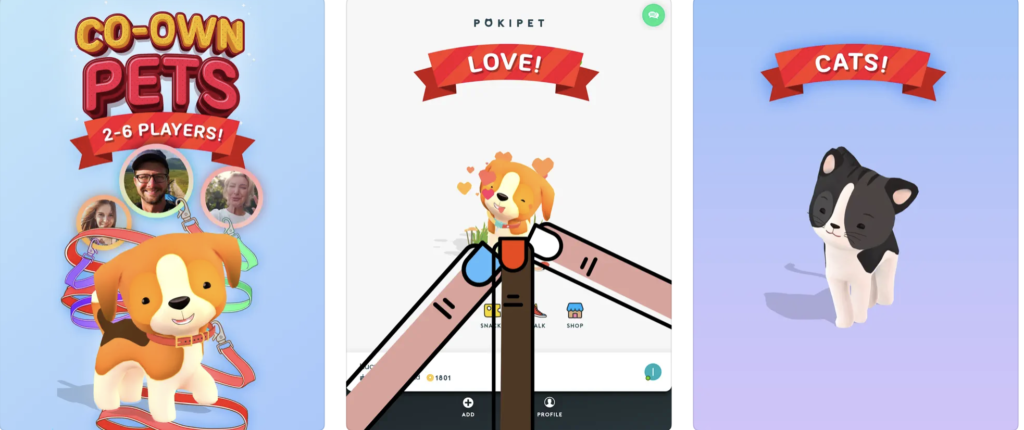 Our multiplayer pet game Pokipets is out NOW on the App Store and